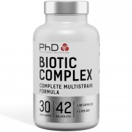 PhD Biotic Complex Gut Support 42 Billion CFU - 30 Capsules