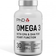 PhD Omega 3 - 60 Softgels
