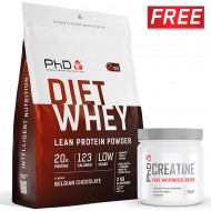 PhD Diet Whey 2kg + Free PhD Creatine 250g