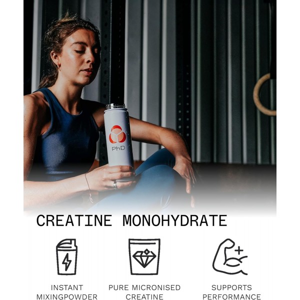 PhD Creatine Micronised Powder 250g