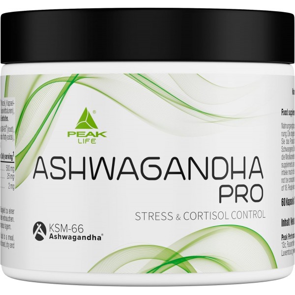 Peak Ashwagandha KSM66  - 60 Vegan Caps