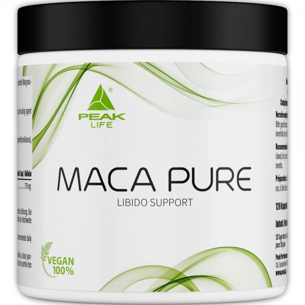Peak Maca Pure - 120 Capsules 