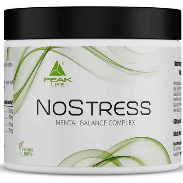 Peak No Stress with Ashwagandha & Shilaijt - 60 Caps