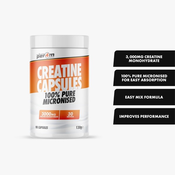 Per4m Creatine Capsules - 90 Cap