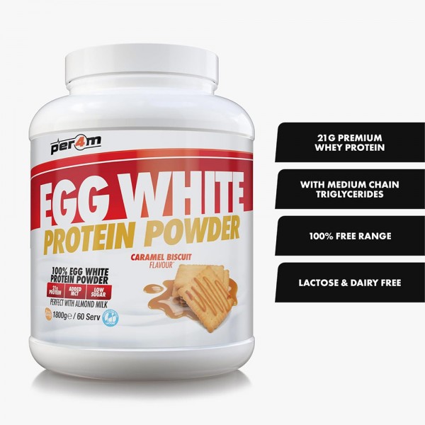 Per4m Egg White Protein - 1.8kg