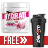 Per4m Hydrate Electrolyte Mix 30 Serving + Free Per4m Shaker
