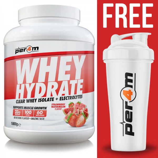 Per4m Clear Whey Isolate 1.8Kg + FREE Per4m Shaker