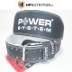 Power System Weight Lifting 4" Leather Belt Power Basic 3250