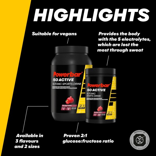 PowerBar IsoActive Isotonic - 1320g