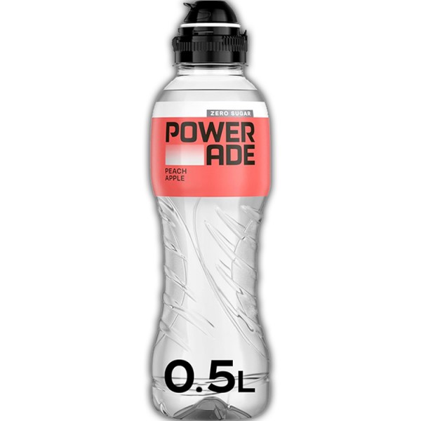 Powerade Active Water Peach & Apple - 15 x 500ml
