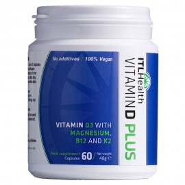 PrizMAG Vitamin D With Magnesium, B12 & K2 - 60 Capsules