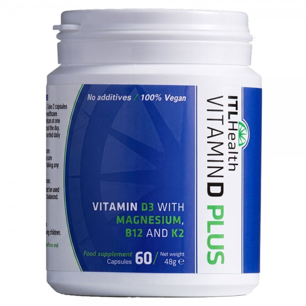 PrizMAG Vitamin D With Magnesium, B12 & K2 - 60 Capsules