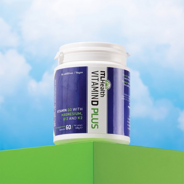 PrizMAG Vitamin D With Magnesium, B12 & K2 - 60 Capsules