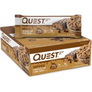 Quest DIPPED Protein Bars Chocolate Chip Cookie Dough x 12