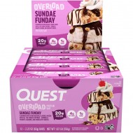 Quest Overload Protein Bars (12x58g) *BB 07-2026