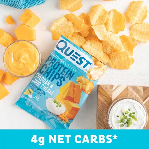 Quest Nutrition Protein Chips - Pack of 8 x 32g