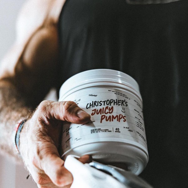 Raw Nutrition Christopher's Juicy Pumps - Non-Stim Pre-Workout - 480g