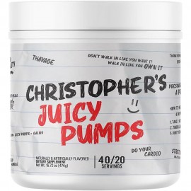 Raw Nutrition Christopher's Juicy Pumps - Non-Stim Pre-Workout - 480g