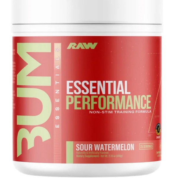 Raw Nutrition CBUM Essential Performance Non - Stim 25 Servings