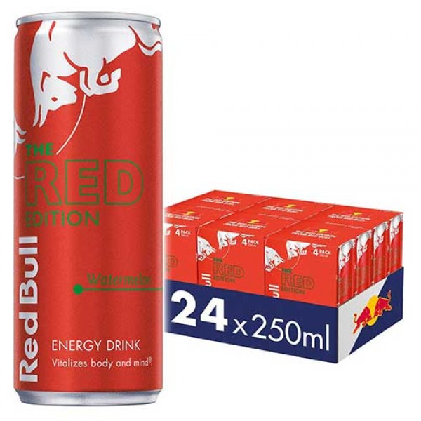 Red Bull Energy Red Watermleon Edition 250ml x 24