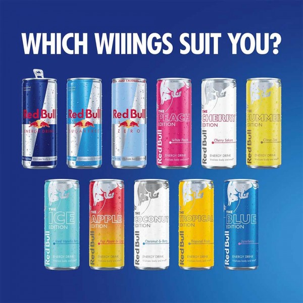 Red Bull Energy The Summer Edition Citrus Zest - 24 x 250ml