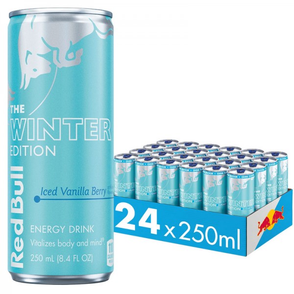 Red Bull Energy Iced Vanilla Berry 250ml x 24