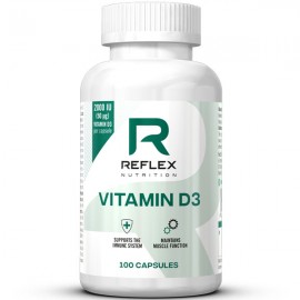 Reflex Vitamin D3 2000iu 100 Caps 