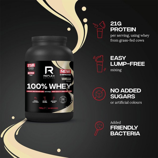 Reflex 100% Whey Protein - 720g