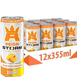 REIGN Valencia Orange Storm Energy 355ml x 12