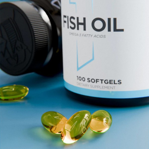 RuleOne R1 Omega 3 Fish Oil - 100 Softgels