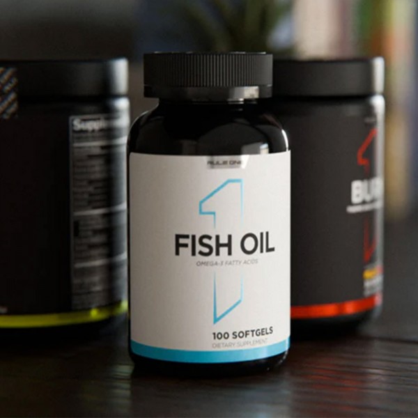RuleOne R1 Omega 3 Fish Oil - 100 Softgels