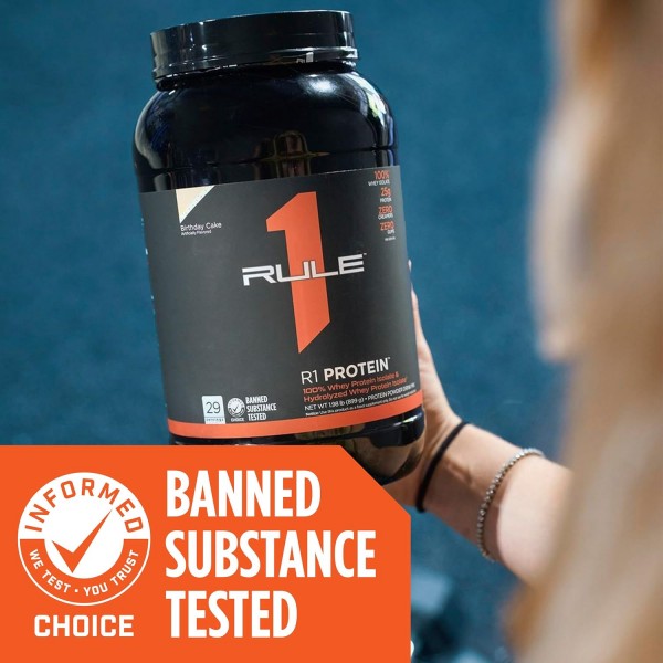 RuleOne R1 Whey Isolate & Hydrolysate 900g