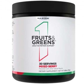 RuleOne Fruits & Greens - 30 servings