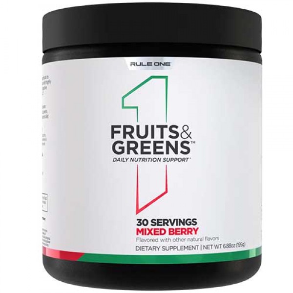 RuleOne Fruits & Greens - 30 servings