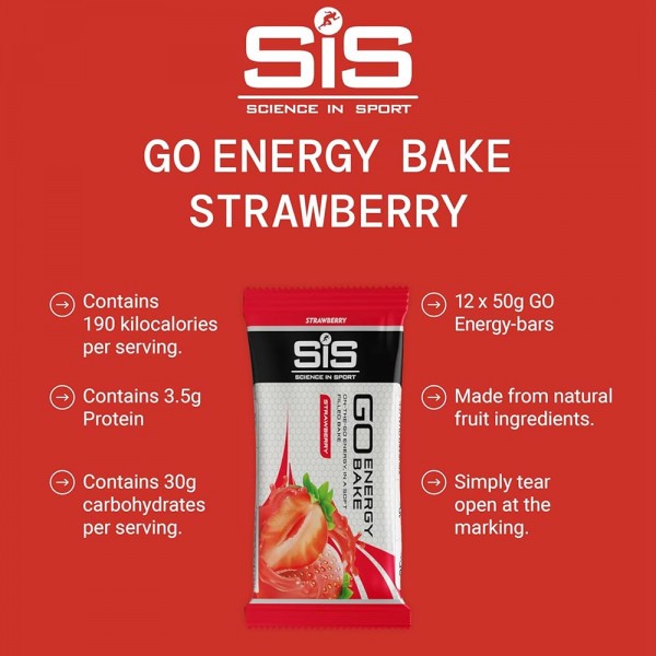 SiS GO Energy Bake 50g x 12