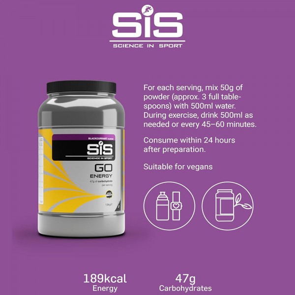 SiS Go Energy Powder 1.6kg 