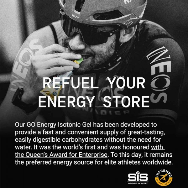 SiS Go Isotonic Energy Gels 60ml x 30 Pack 