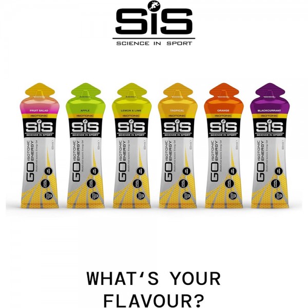 SiS Go Isotonic Energy Gels 60ml x 30 Pack 