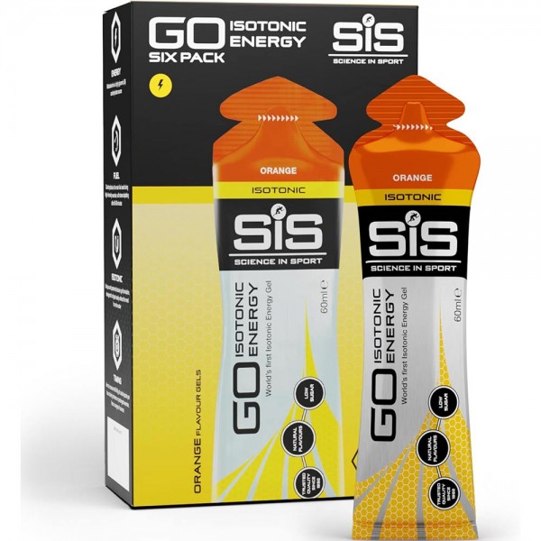 SiS Go Isotonic Energy Gels 60ml x 6 Pack