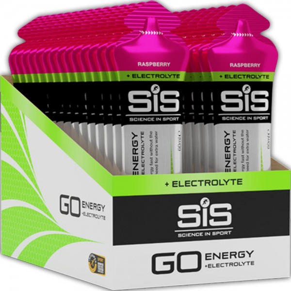 SiS Go Isotonic Energy + Electrolyte Gels - 60ml x 30