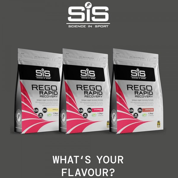 SiS REGO Rapid Recovery 1.5kg + Free SiS Shaker
