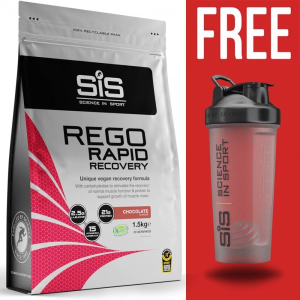 SiS REGO Rapid Recovery 1.5kg + Free SiS Shaker