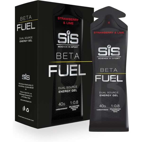SiS Beta Fuel Energy Gels 60ml x 6 Pack