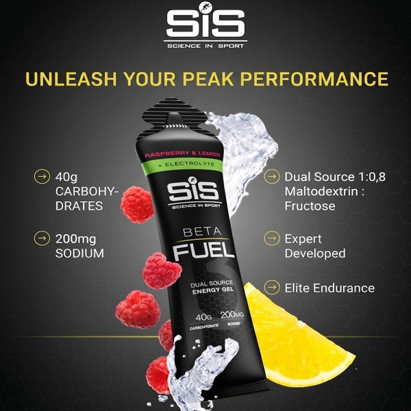 SiS Beta Fuel + Electrolyte Gels 60ml x 30 Pack