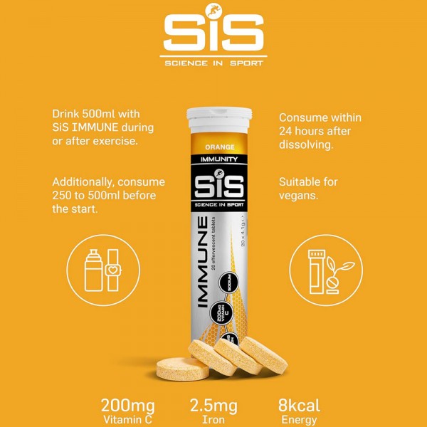 SiS GO Hydro Electrolyte Immune Tabs - 20 Tabs