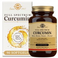 Solgar Full Spectrum Curcumin 185x Softgels - Pack of 90