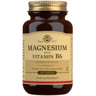 Solgar Magnesium + B6 - 100 Tablets