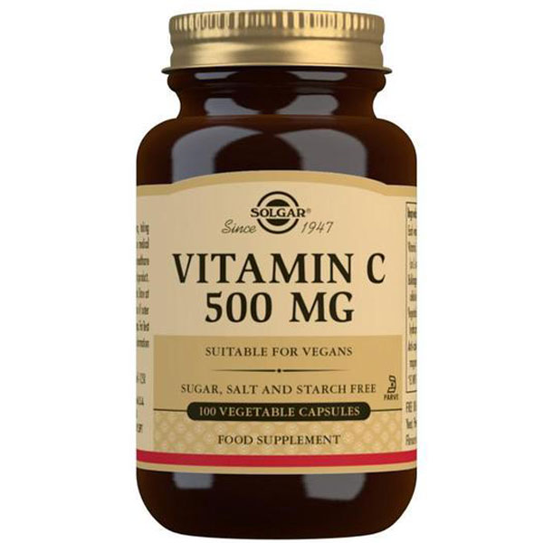Solgar Vitamin C 500mg  - 100 Veg Caps 