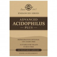Solgar Advanced Acidophilus Plus - 60 Vegetable Caps