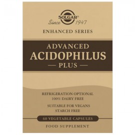 Solgar Advanced Acidophilus Plus - 60 Vegetable Caps